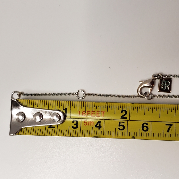 Banana Republic 3-Station Rivoli Crystals Necklace - Picture 10 of 11